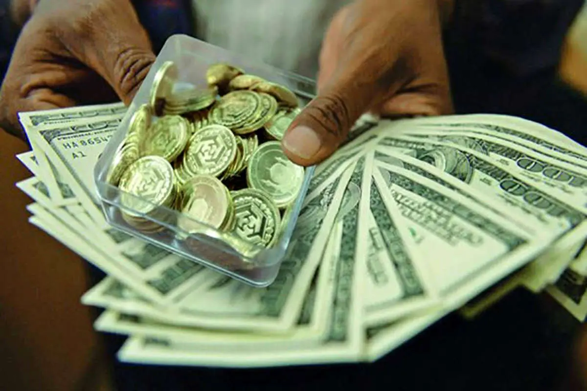 ثبات قیمت سکه و کاهش نرخ دلار در بازار تهران