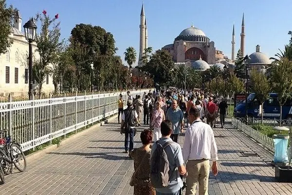 استانبول در میزبانی از گردشگران خارجی رکورد شکست