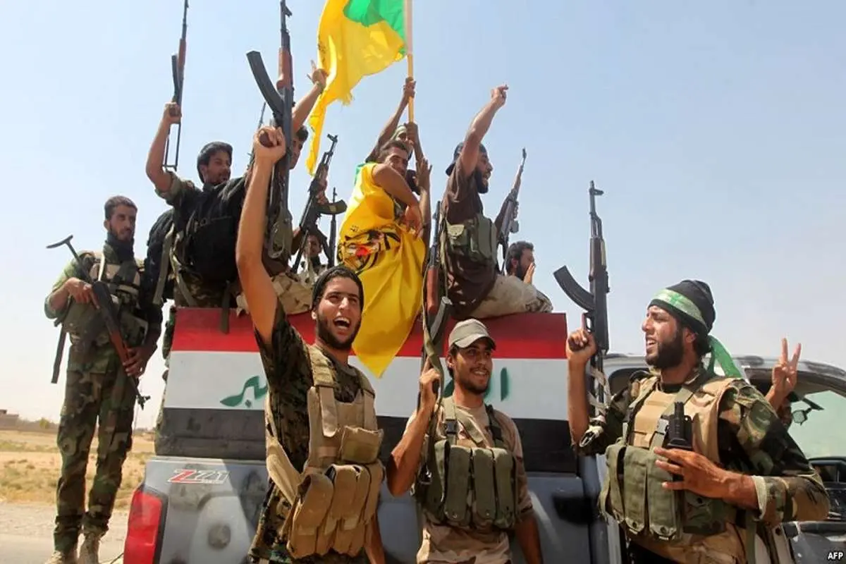 نیروهای حشد شعبی عراق در مرز با سوریه مستقر شدند