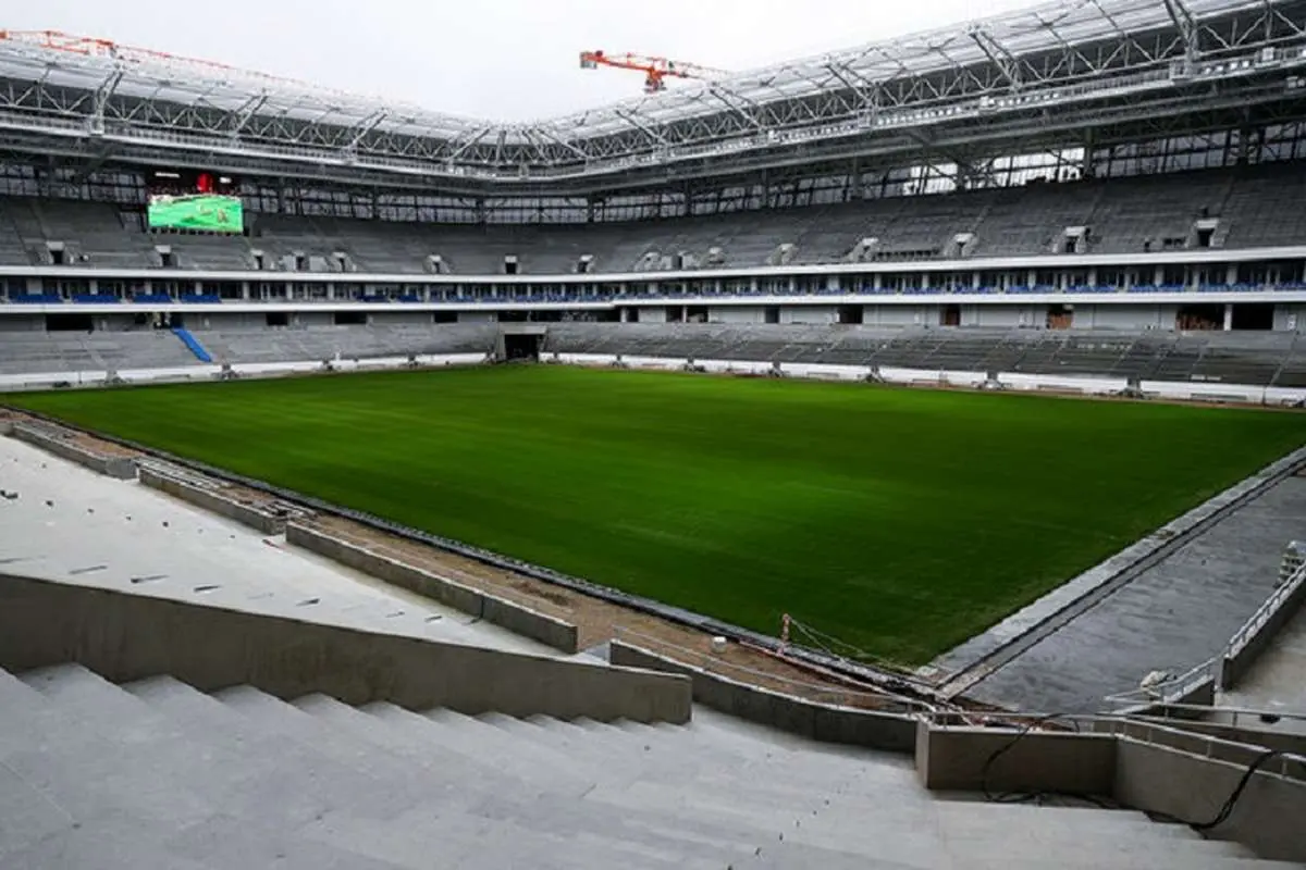 افتتاح ورزشگاه کالینینگراد برای جام جهانی
