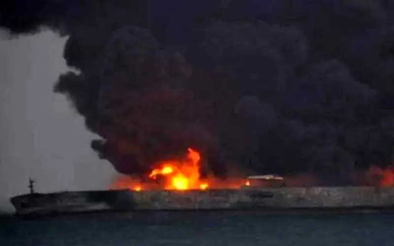 کشتی حادثه‌دیده در چین متعلق به شرکت ملی نفتکش ایران است