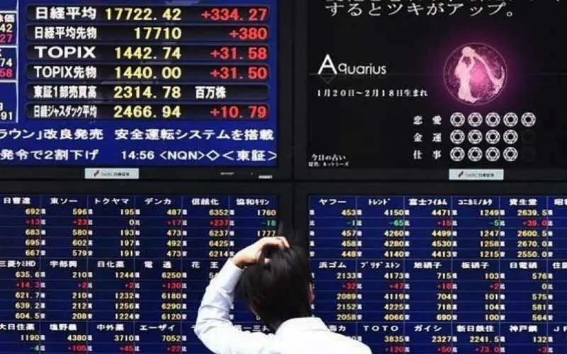 کاهش سهام‌ها در بازارهای آسیایی