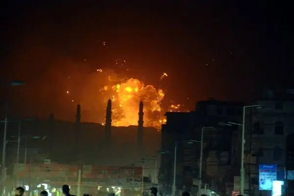 حمله هوایی آمریکا و انگلیس به الحدیده یمن
