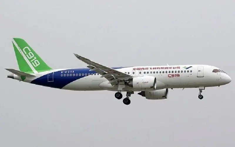 اولین هواپیمای چین ۲۰۲۱ وارد بازار می‌شود