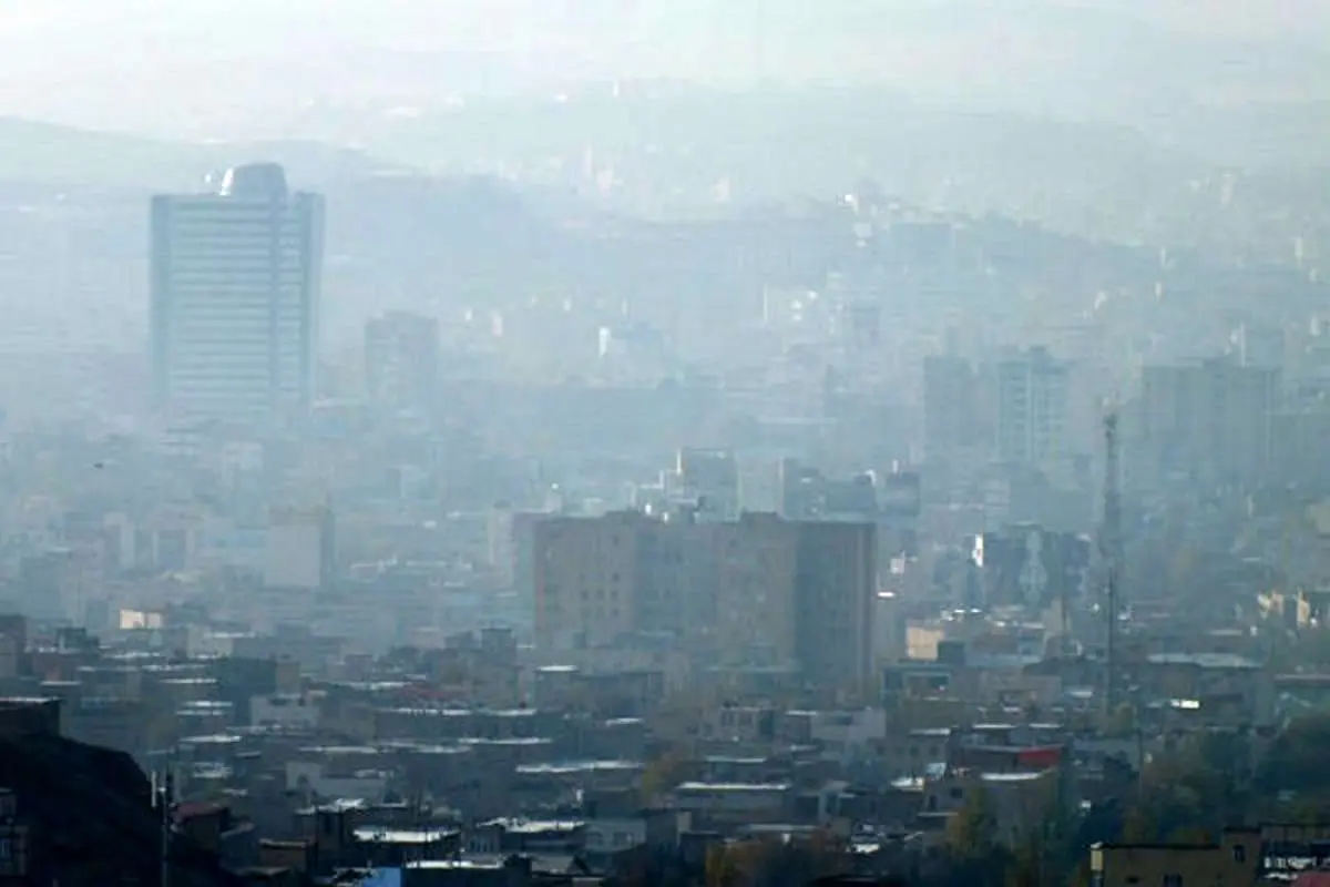 ادامه آلودگی هوا در استان تهران