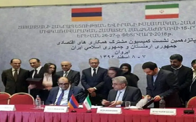 امضای چهار سند همکاری اقتصادی و ورزشی میان ایران و ارمنستان
