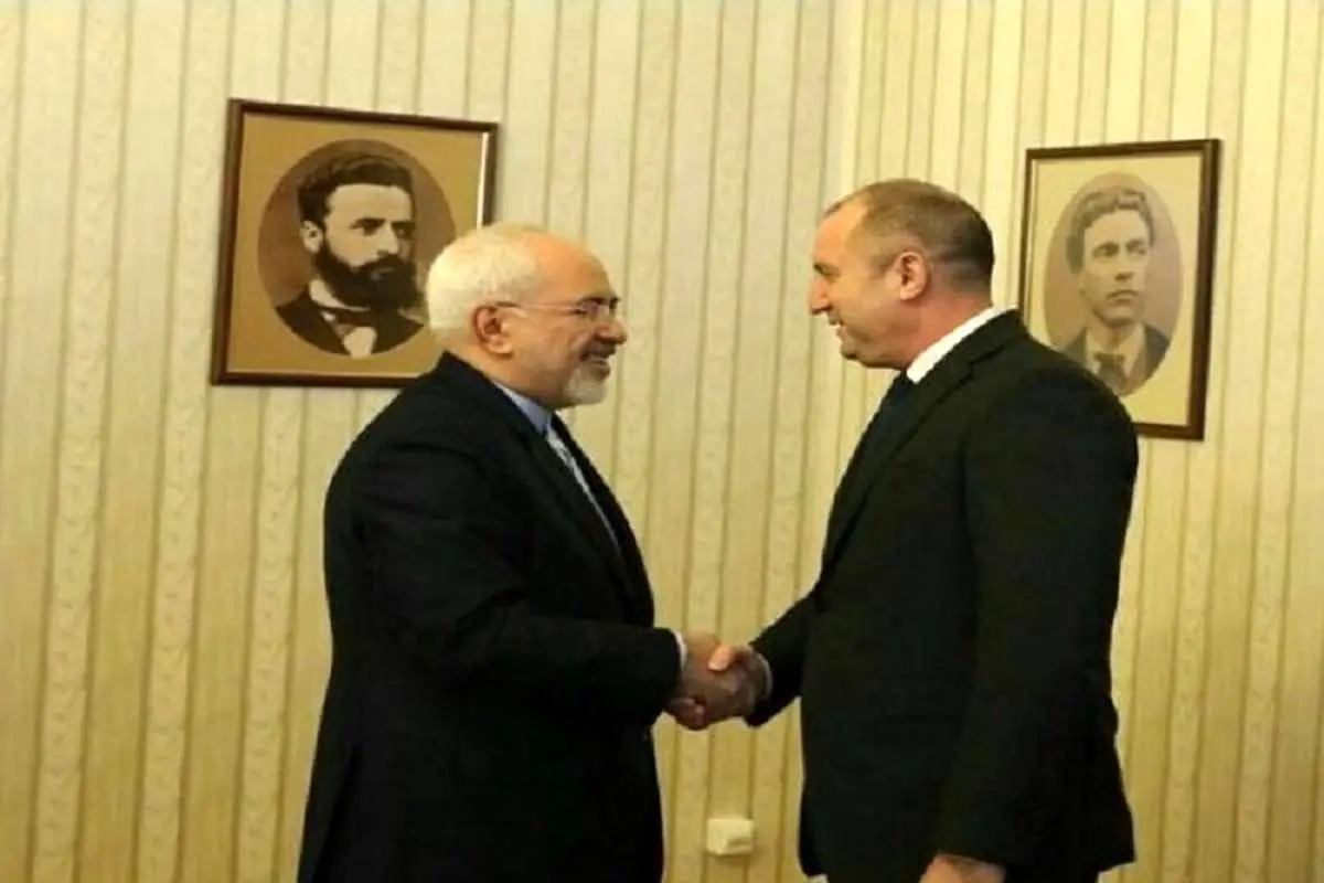 دیدار وزیر امور خارجه ایران با رئیس‌جمهور بلغارستان