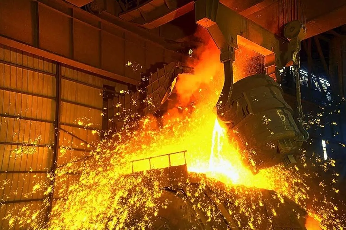 تولید فولاد از مرز ۲۱ میلیون تن می‌گذرد
