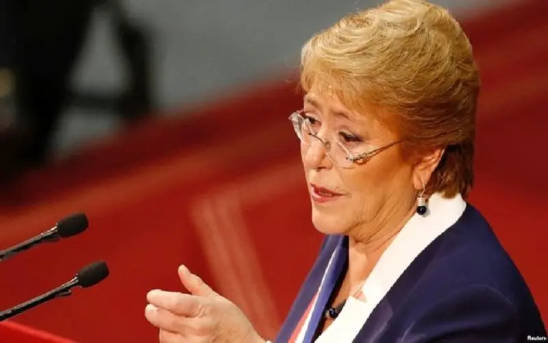 رئیس‌جمهوری شیلی قانون‌ اساسی جدیدی به کنگره می‌دهد