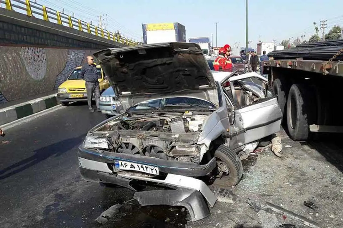 میزان خسارت تصادفات رانندگی به اقتصاد ایران در 1 سال