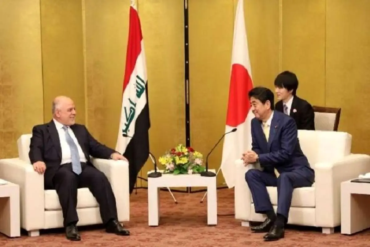 نخست‌وزیر ژاپن و تبریک پیروزی‌های عراق در نبرد با داعش