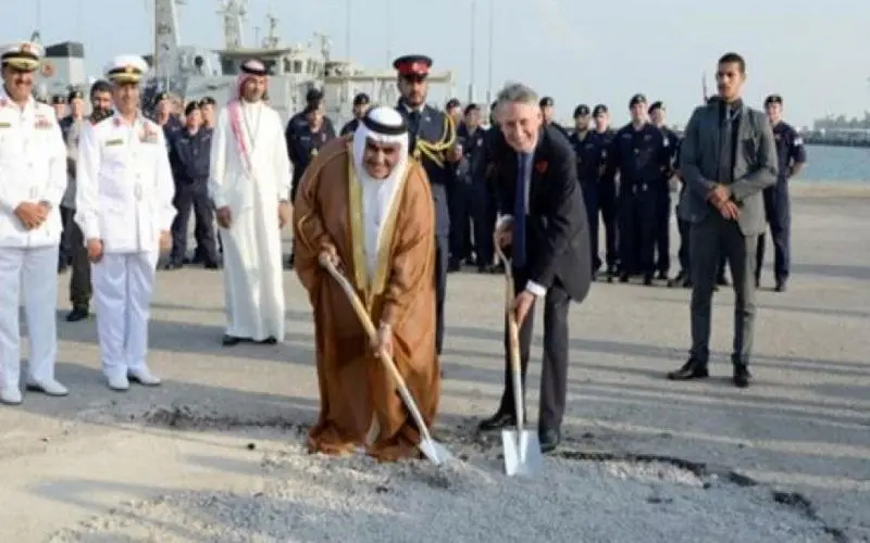 افتتاح پایگاه نظامی دائمی انگلیس در بحرین