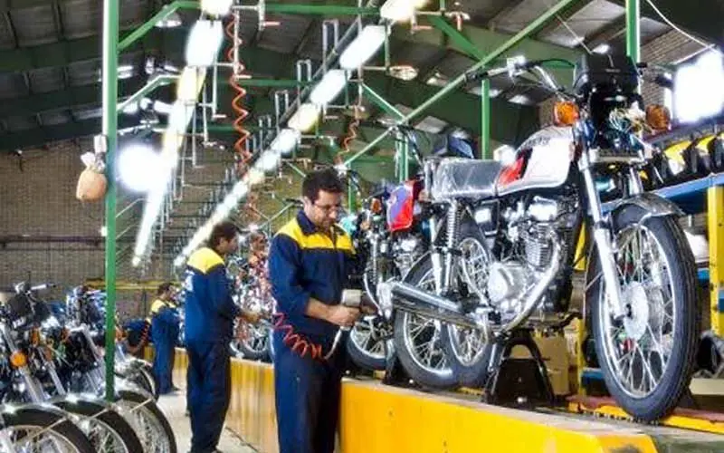 تولید 100 هزار دستگاه موتور‌سیکلت در کشور