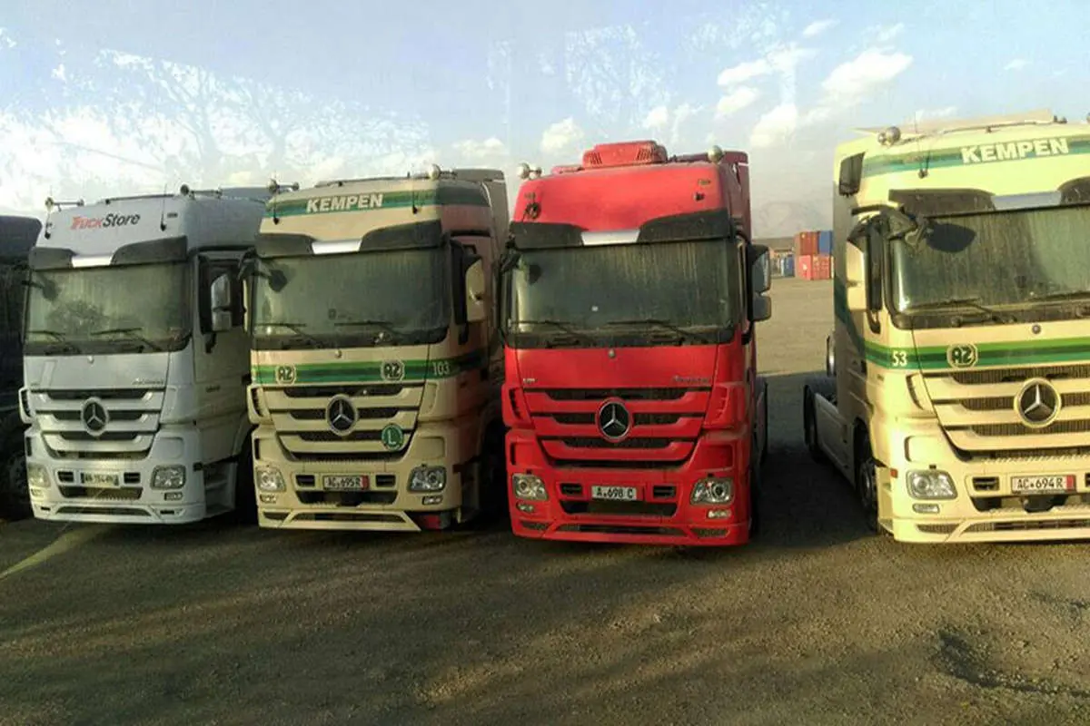2 هزار کامیون وارداتی دست دوم در آستانه ورود به بازار