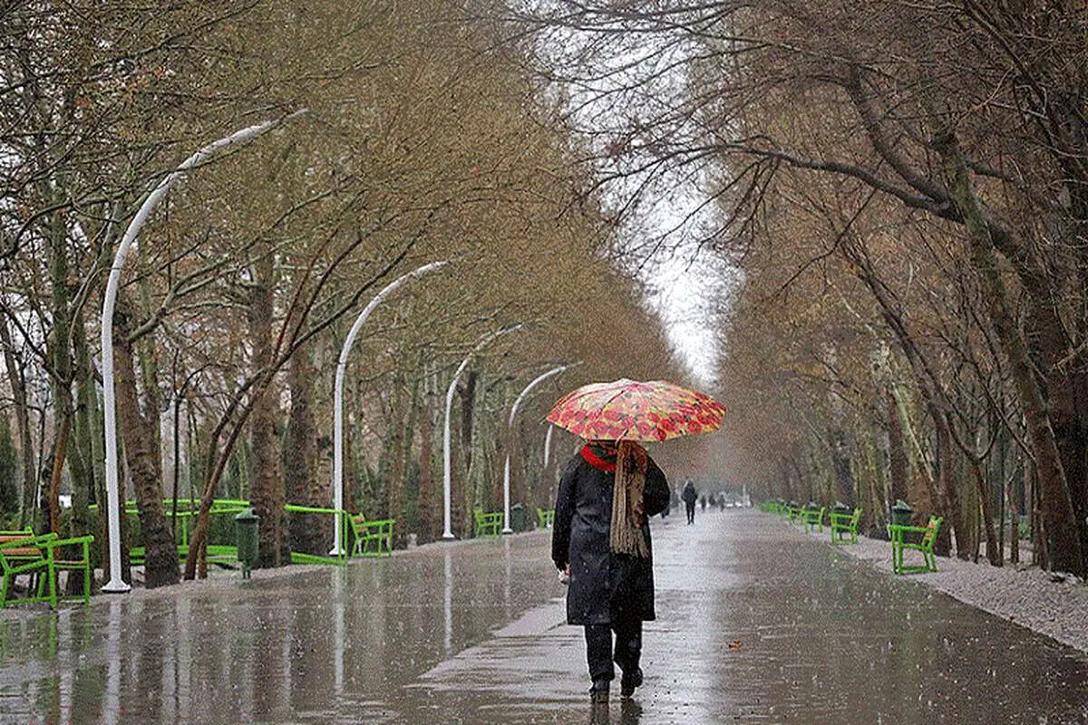 موج بارشی از جمعه به استان تهران وارد می‌شود