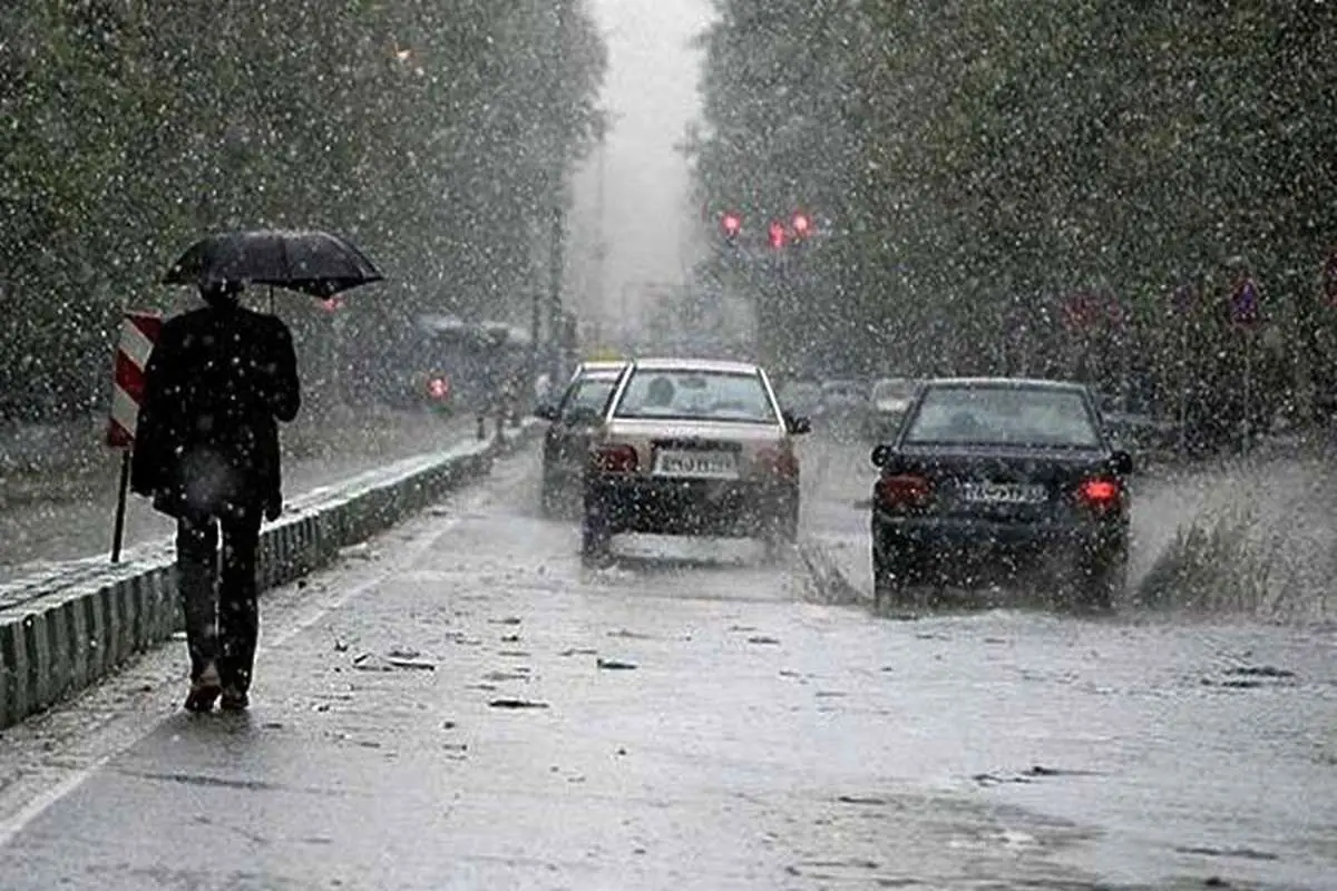 باد و باران در اغلب شهرها و یخبندان در ۲۱ استان