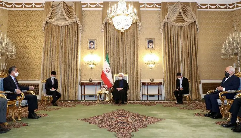 اولین واکنش روحانی به قرارداد ایران و چین / در جلسه روحانی و وزیر امور خارجه چین چه گذشت؟