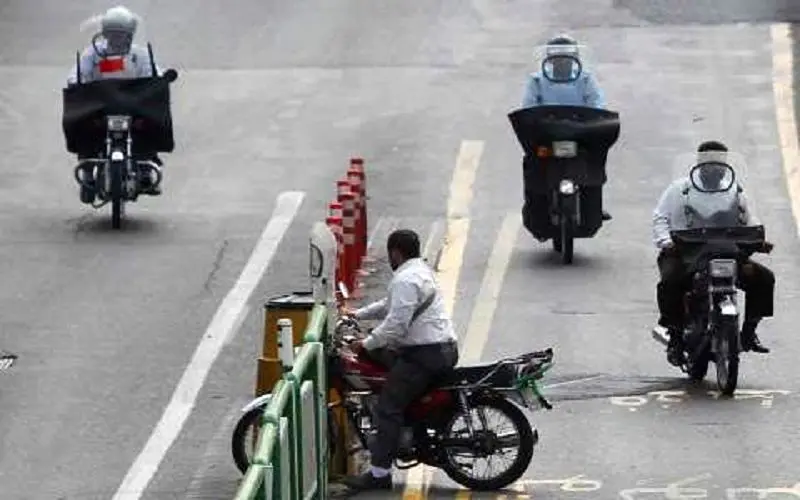 هشدار پلیس در خصوص تخلفات موتورسیکلت‌سواران