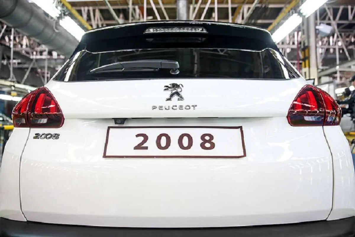تمام خودروهای پژو ۲۰۰۸ ثبت‌ نامی تحویل مشتریان می‌شود
