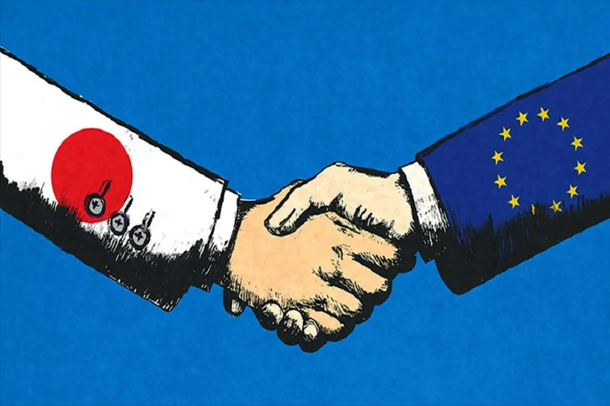 اتحادیه اروپا و ژاپن بزرگ‌ترین توافق آزاد تجاری را امضا کردند