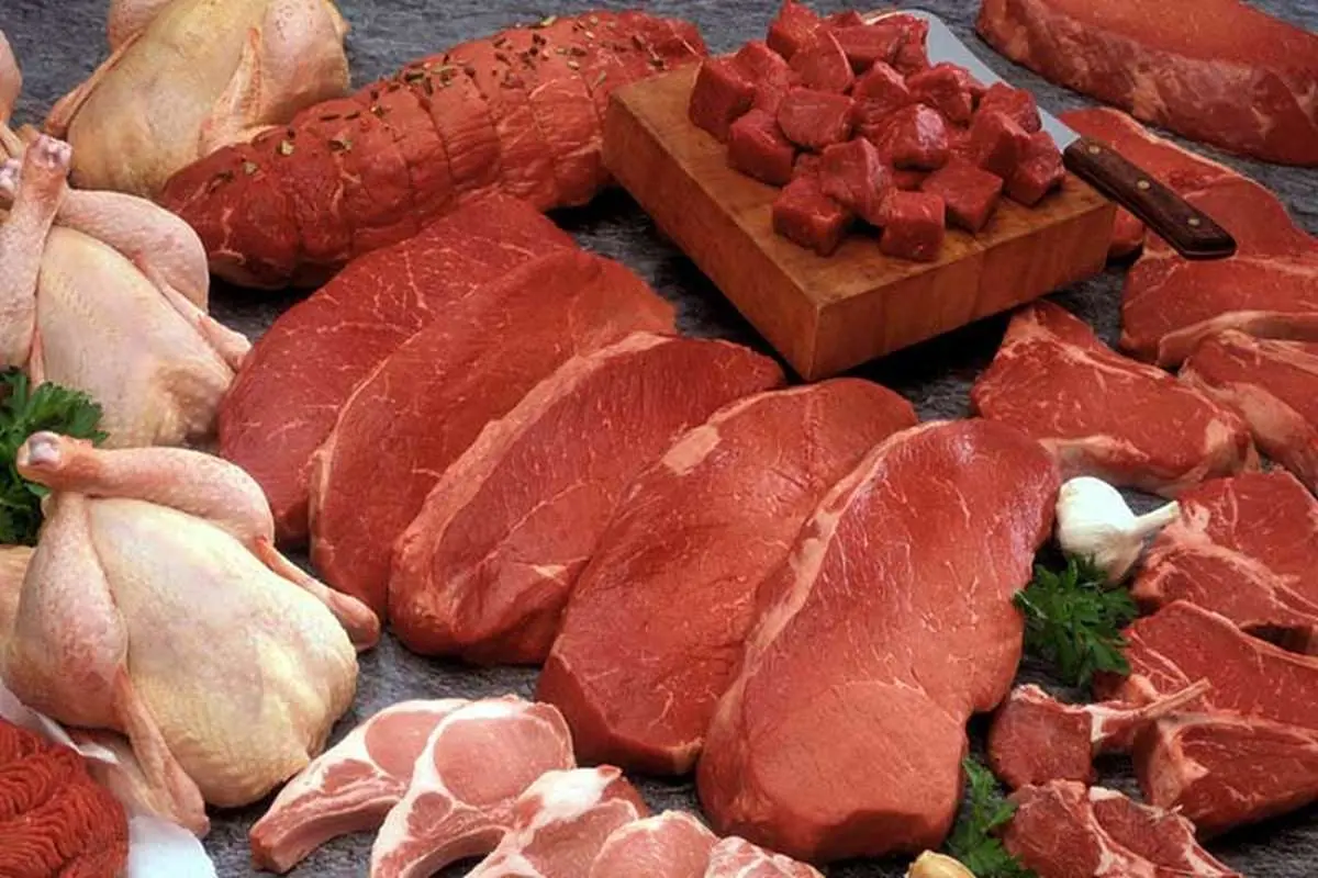 مرغ و گوشت تازه و منجمد برای تنظیم بازار توزیع می‌شود