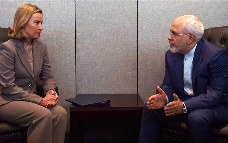 دیدار ظریف و موگرینی در مورد بهره‌مندی اقتصادی مردم ایران از برجام