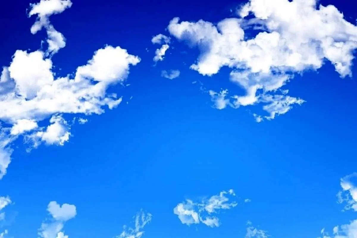 آسمان اغلب مناطق کشور صاف است