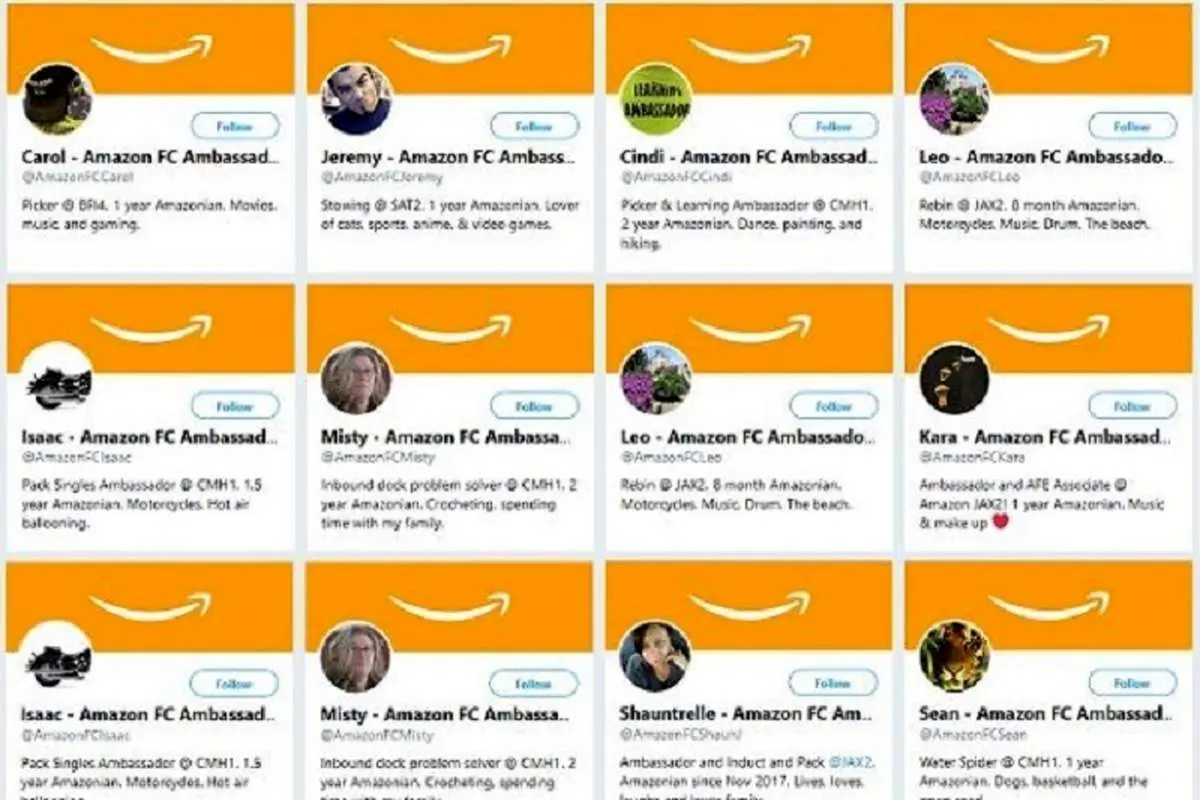 کارمندان آمازون برای دفاع از این شرکت در توئیتر پول می گیرند