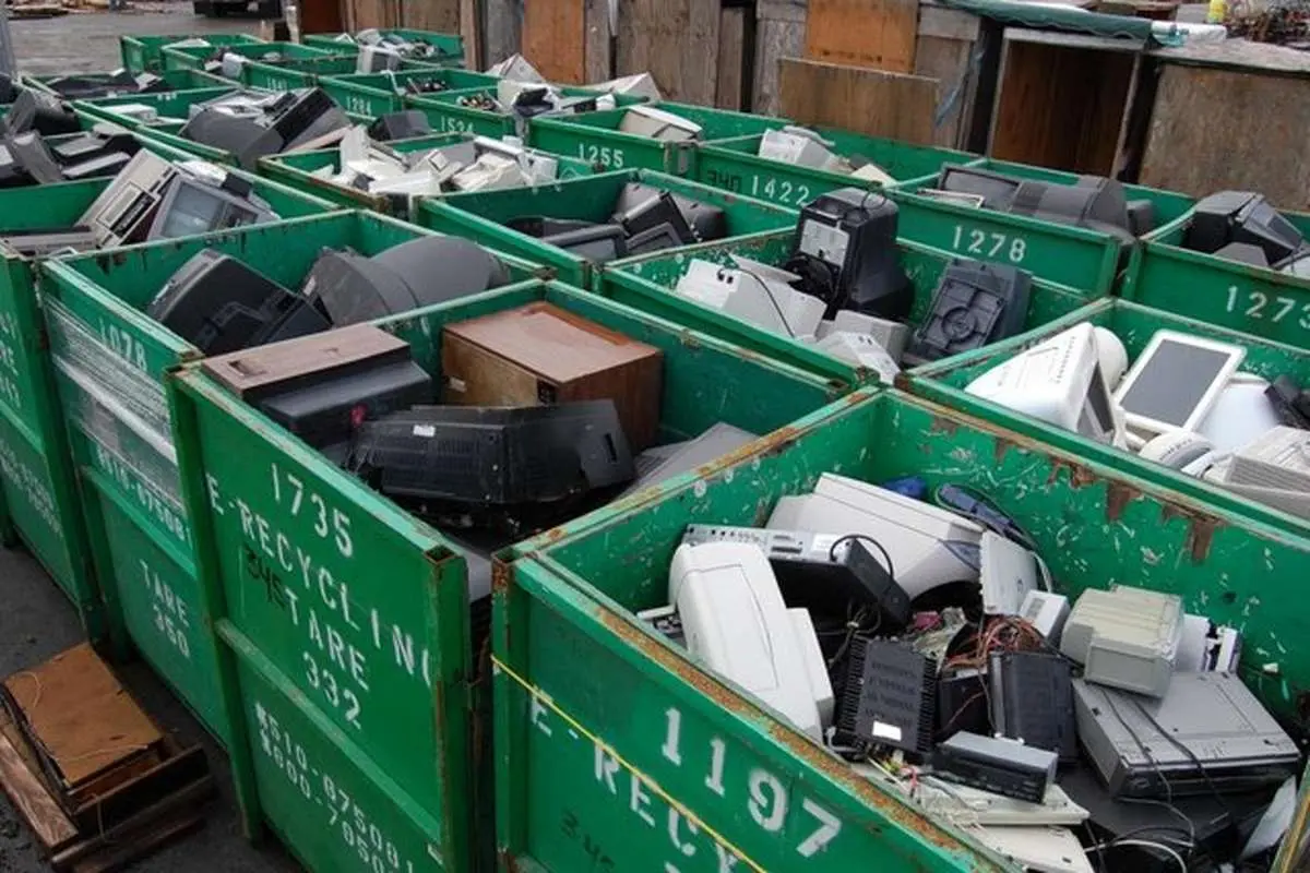 70 درصد آلودگی‌های زباله‌ها به پسماندهای الکترونیکی مربوط می‌شود