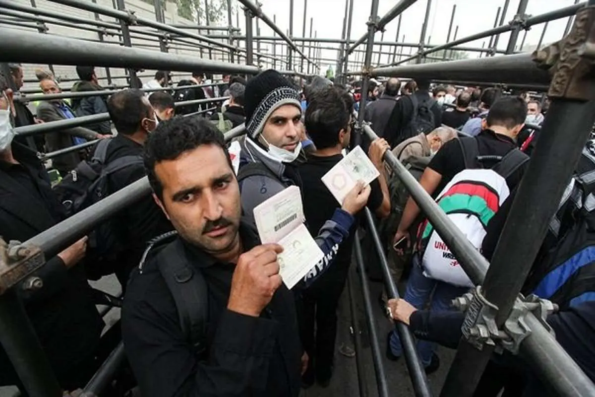 افزایش ۶۵ درصدی ورود مسافران عراقی از مرز مهران به داخل کشور