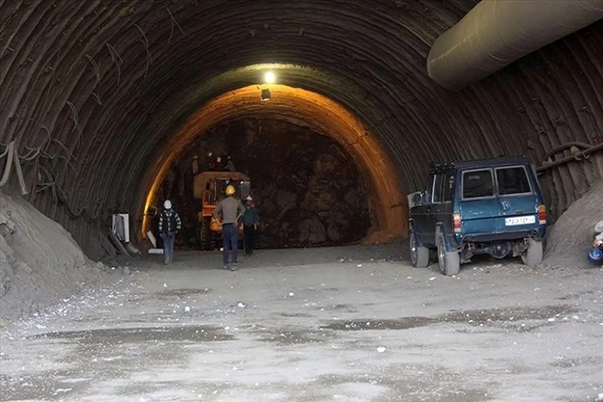 اتمام عملیات حفاری تونل شرقی البرز ۲۲ سال پس از کلنگ‌زنی
