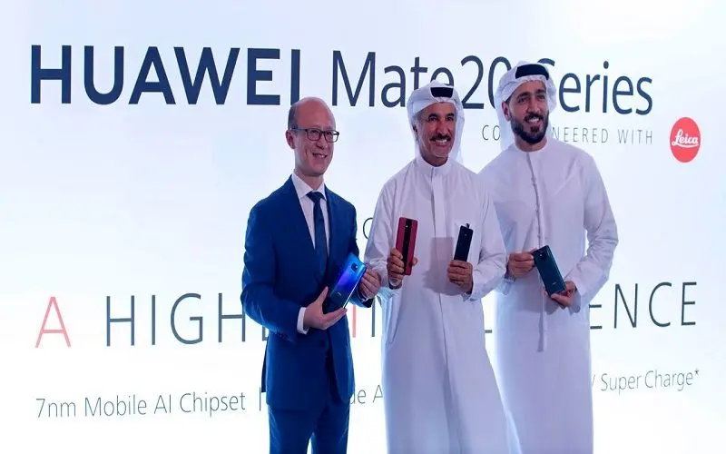 رونمایی از گوشی‌های Huawei mate 20 در خاورمیانه و آفریقا