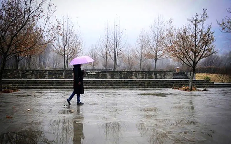 آسمان تهران تا پایان هفته بارانی است