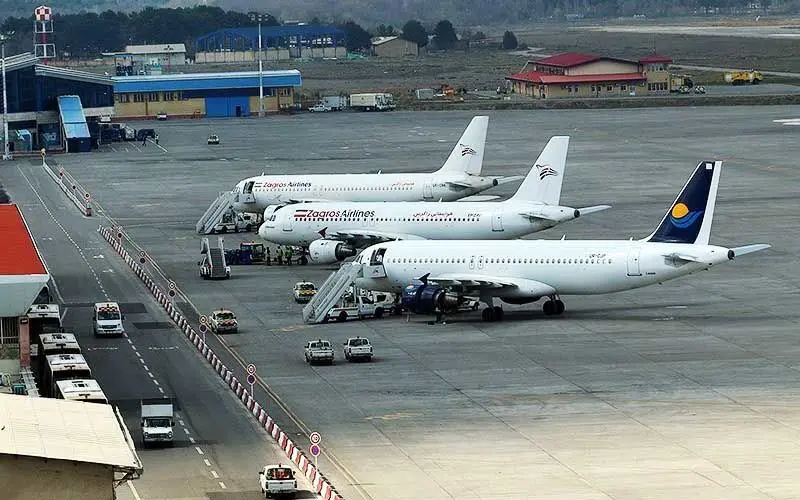 آمار پروازها از مهرآباد و فرودگاه امام کم شده است؟