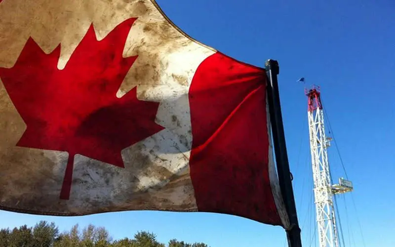 کاهش بی‌سابقه تولید نفت کانادا