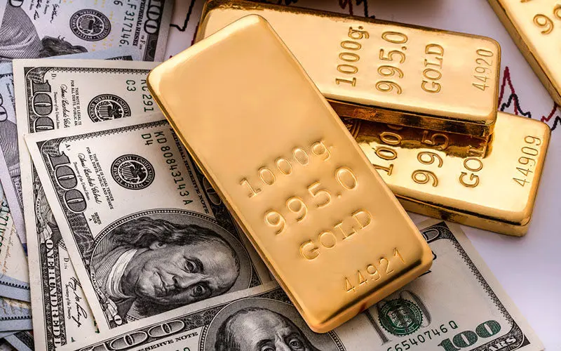 ۲ عامل غلبه طلا بر دلار