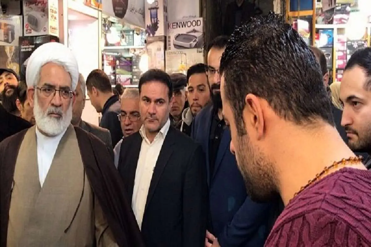حضور دادستان کل کشور در بازار تهران و دانشگاه علوم و تحقیقات