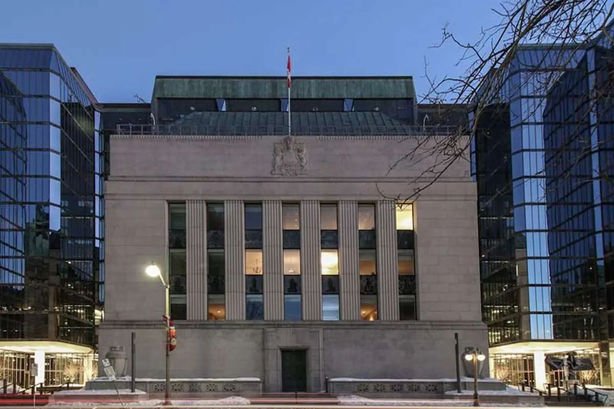 بانک مرکزی کانادا نیز نرخ بهره را افزایش می‌دهد