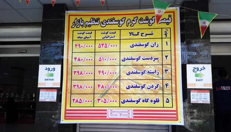 ذخیره گوشت توسط دولت، گوشت را گران‌تر می‌کند