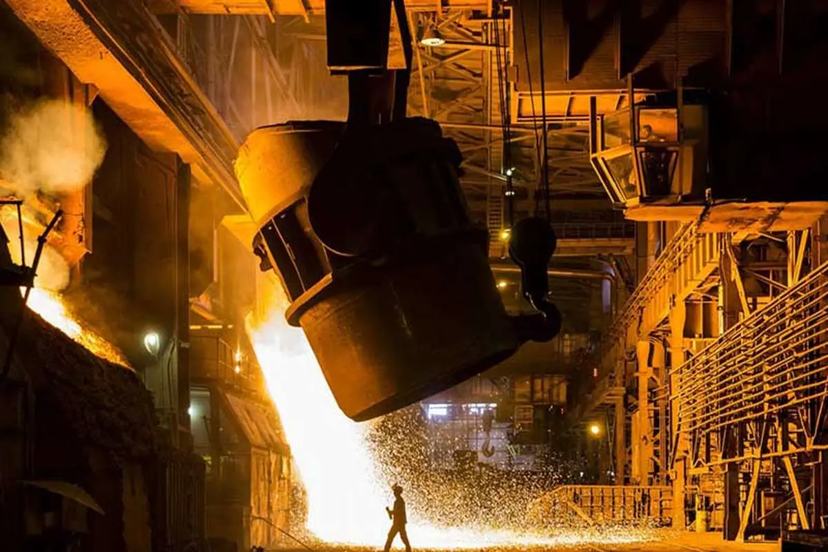 رشد تولید فولاد در جهان آهسته شد