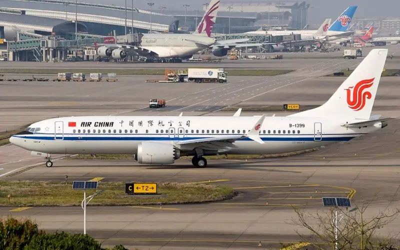 توقف پرواز هواپیماهای بوئینگ 737 در چین