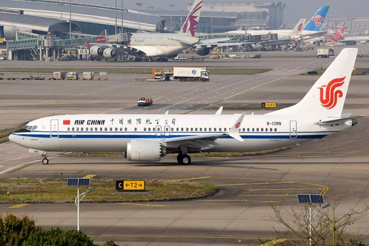 توقف پرواز هواپیماهای بوئینگ 737 در چین
