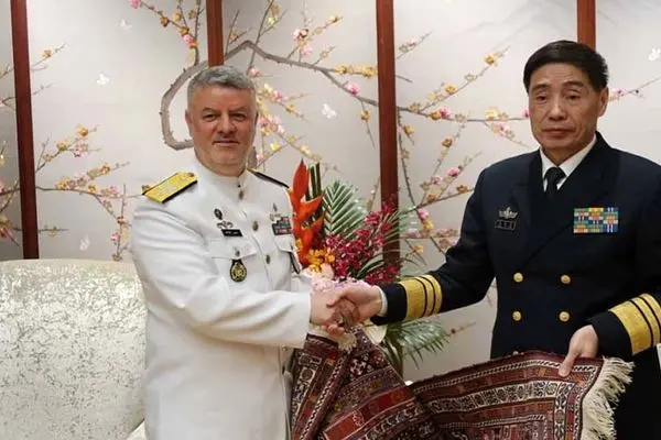 ناوهای چین و روسیه وارد آب های سرزمینی ایران شدند