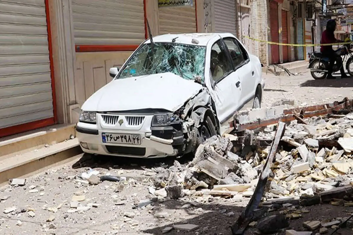خسارات زلزله در روستای گلگیر مسجد سلیمان (گزارش تصویری)