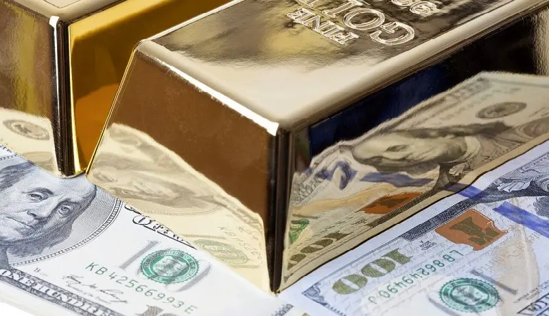 قیمت طلا و دلار در اولین روز معاملات / رشد 0.4 درصدی فلز زرد / شاخص دلار در بالاترین سطح دو ماه گذشته