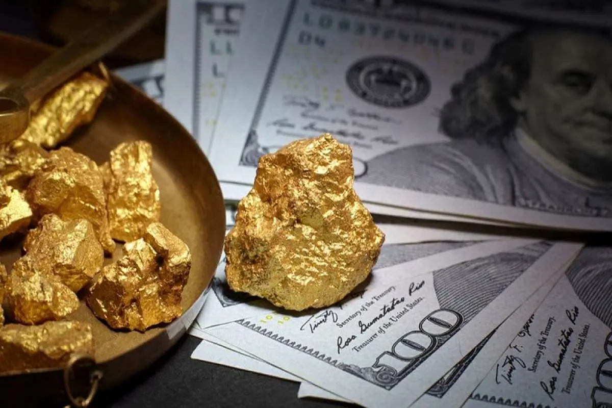 قیمت طلا اندکی افزایش یافت / رشد 0.3 درصدی شاخص دلار