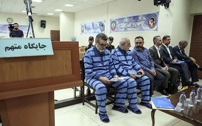 پنجمین جلسه رسیدگی به اتهامات علی دیواندری و ۸ متهم دیگر