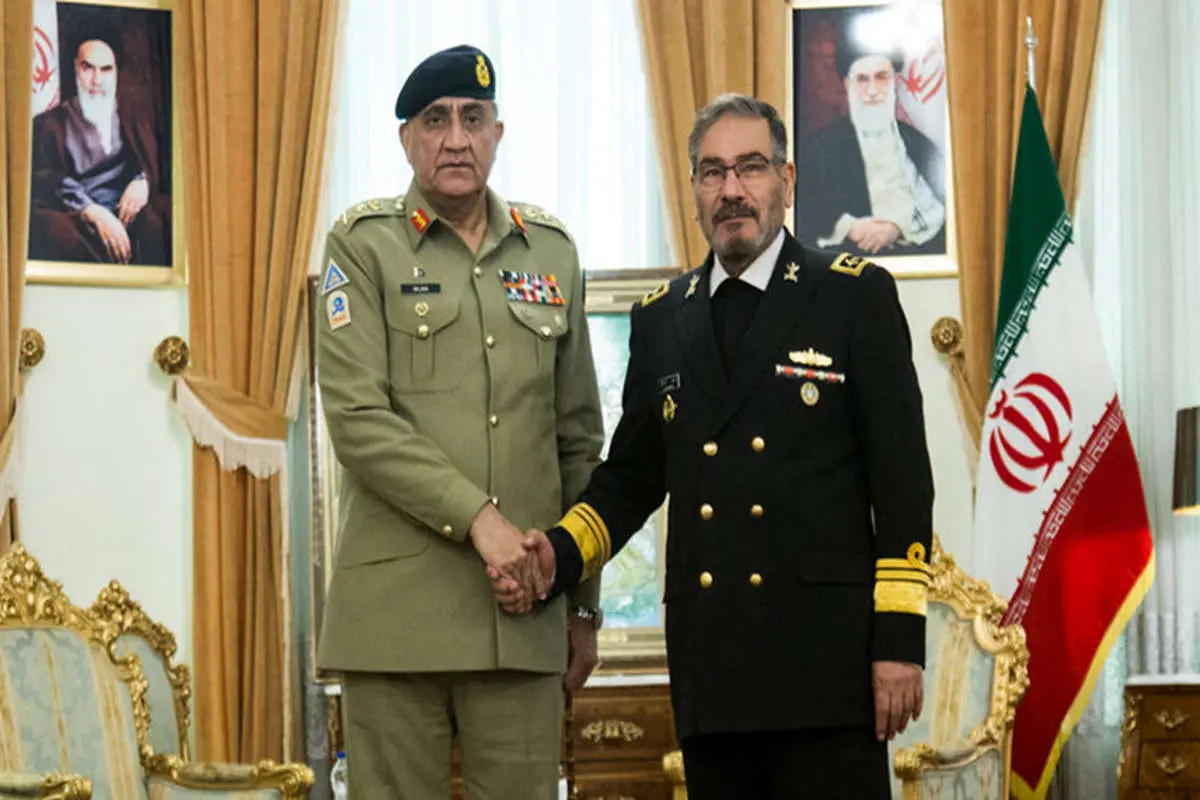 تصاویر دیدار فرمانده ارتش پاکستان با علی شمخانی