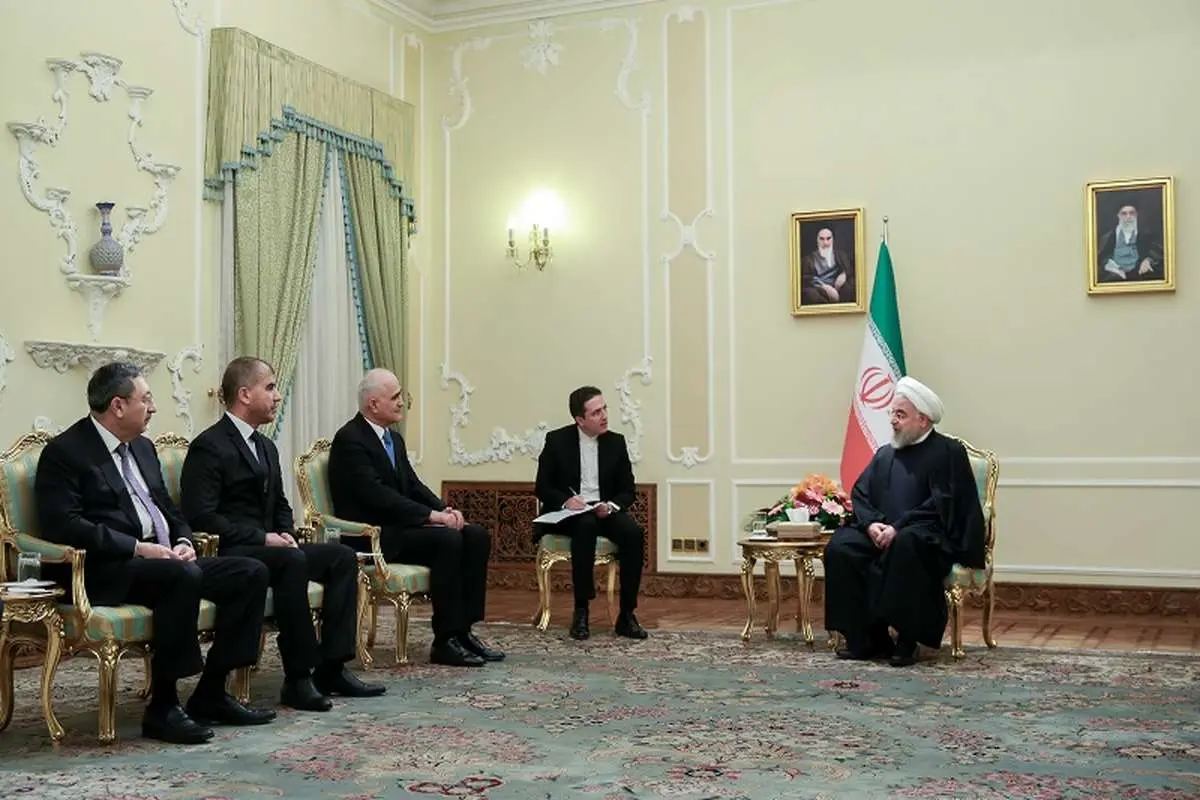مذاکرات اقتصادی روحانی با یک مقام ارشد آذربایجان