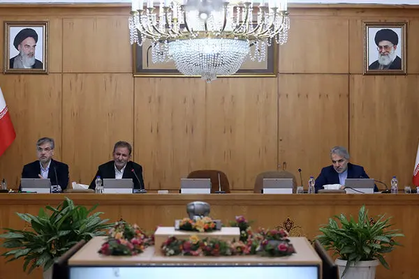 جلسه هیات دولت امروز بدون حضور حسن روحانی (گزارش تصویری)